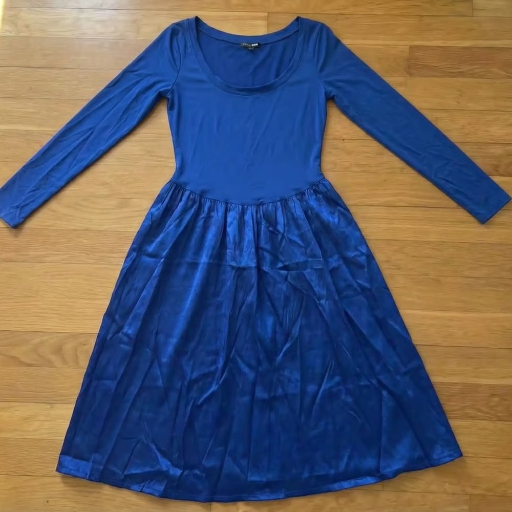 Fashion Nova At A Glance Long Sleeve Midi Dress